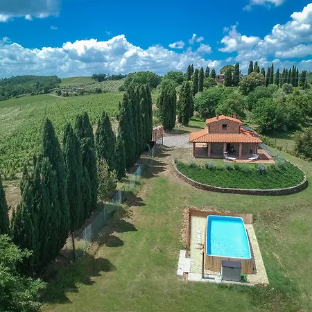 Vineyard's With Pool, Ac, Wifi - Siena 别墅 *